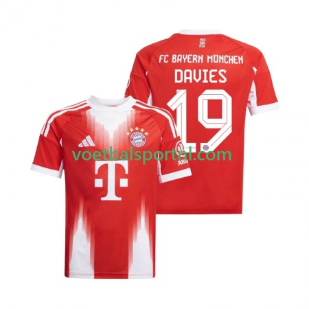 Bayern München Alphonso Davies 19 Thuis Shirt 2025-26
